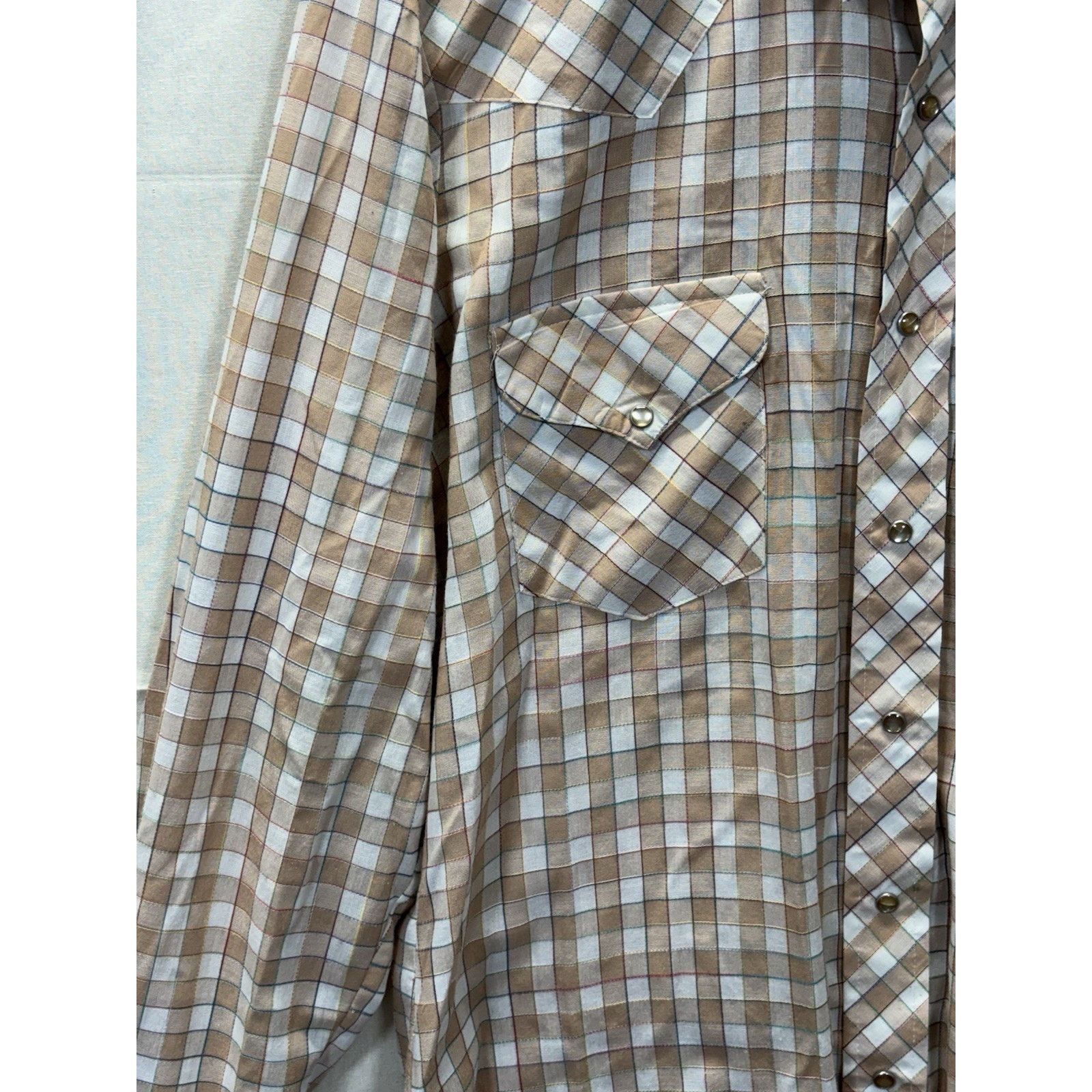 The Unbranded Brand Vintage Montgomery Ward Western Pearl Snap Shirt Men’s 16.5 Size US L / EU 52-54 / 3 - 12 Thumbnail