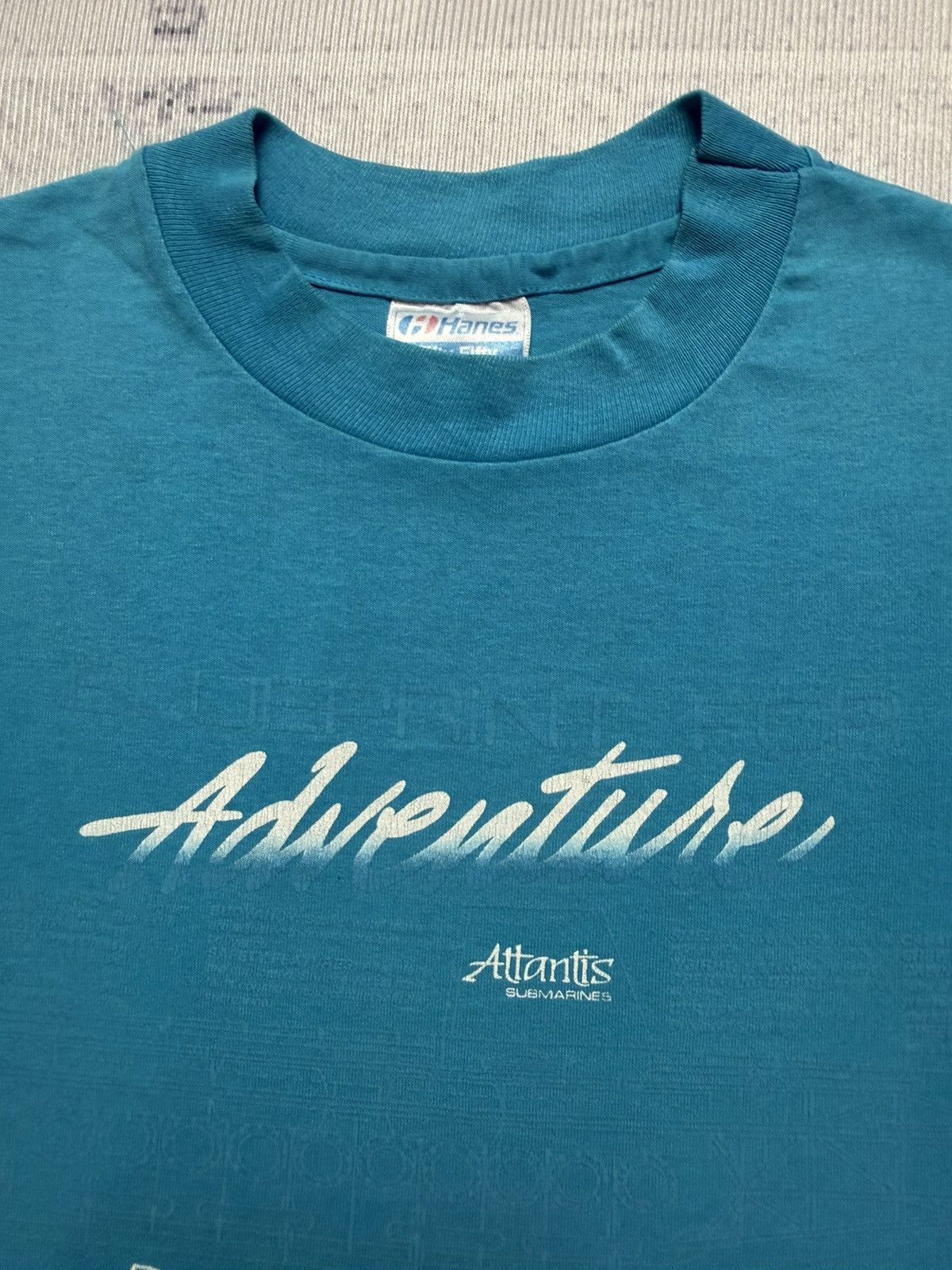Vintage VINTAGE ATLANTIS SUBMARINES TEE , SHIRT Size US M / EU 48-50 / 2 - 3 Thumbnail