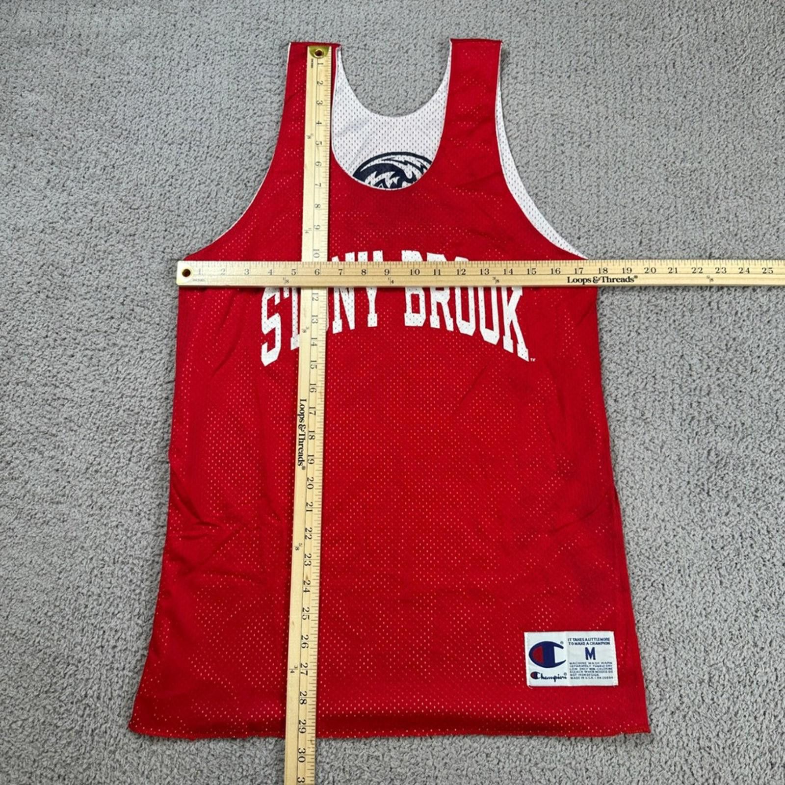 Champion Vintage Champion USA Stony Brook Reversible Practice Jersey Size US M / EU 48-50 / 2 - 4 Thumbnail