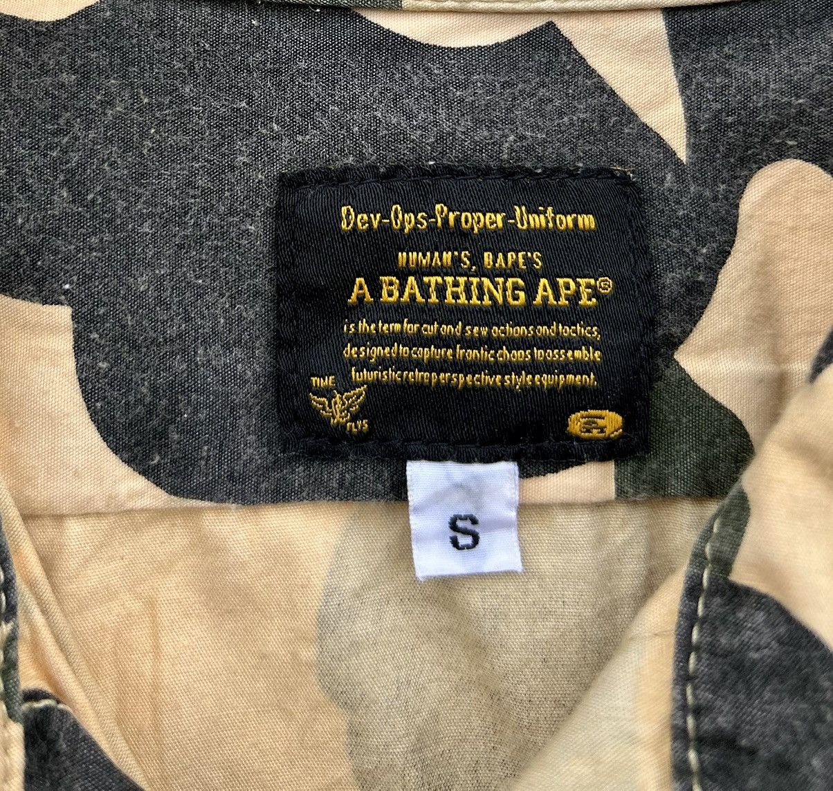 Bape CRAZY RARE BAPE NIGO 1ST CAMO SHIRT Size US S / EU 44-46 / 1 - 8 Thumbnail