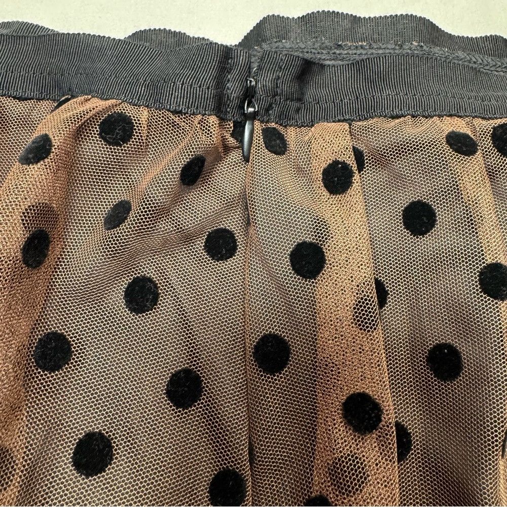 Other New Kimchi Blue Emory Polka Dotted Tulle Bubble Micro Skirt Size 34" / US 12 / IT 48 - 6 Thumbnail