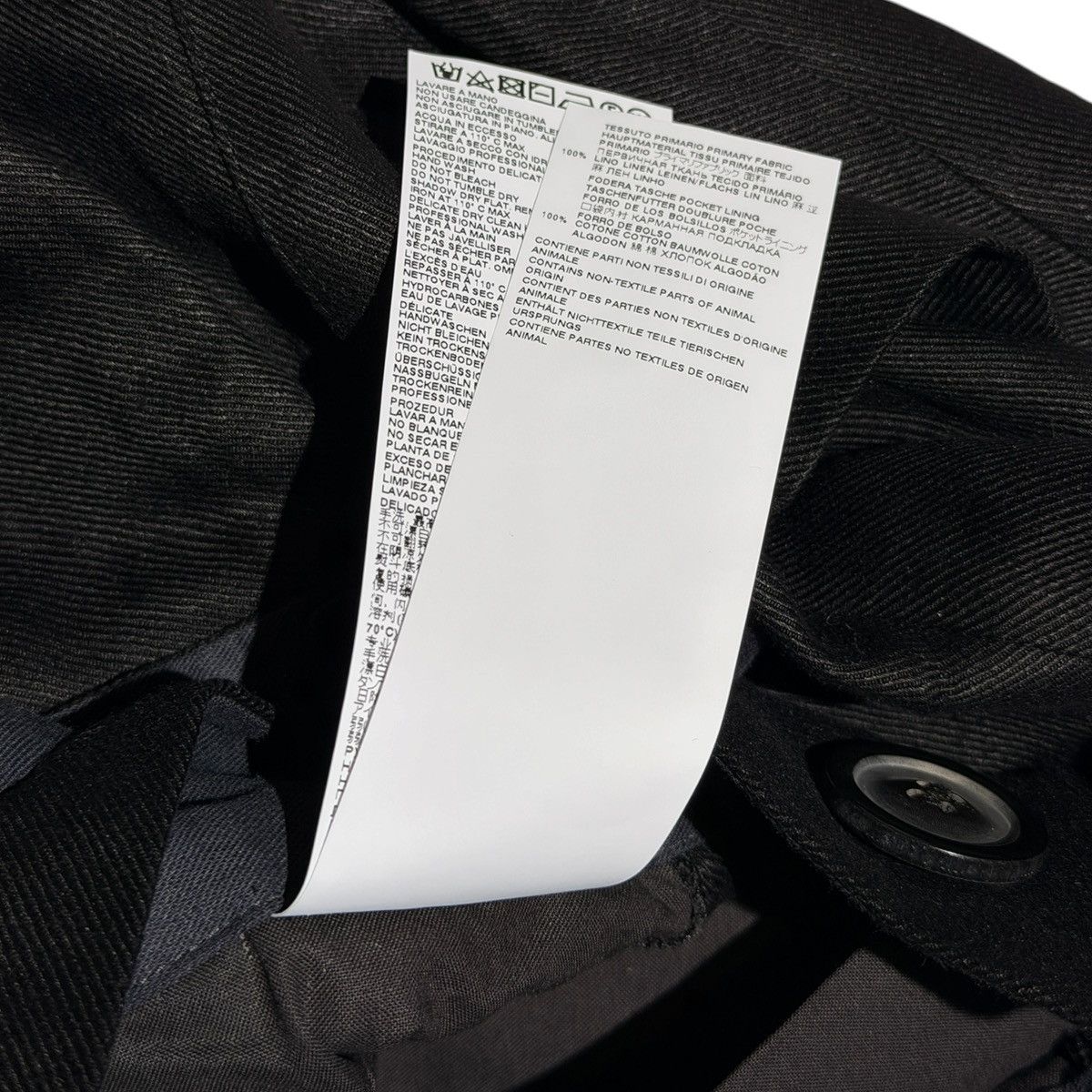 Maison Margiela $1,200 linen wide leg trouser Size 26" / US 2 / IT 38 - 5 Thumbnail
