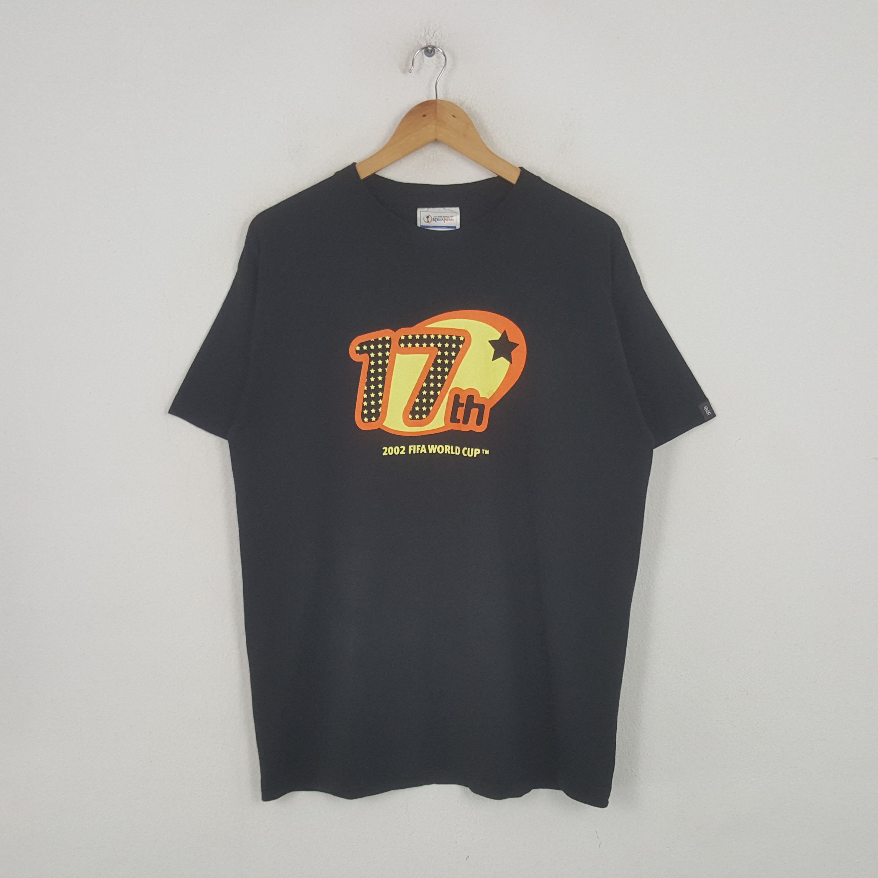 Japanese Brand VIntage Korea Japan 17th 2002 Fifa World Cup Tshirt Size US L / EU 52-54 / 3 - 1 Thumbnail