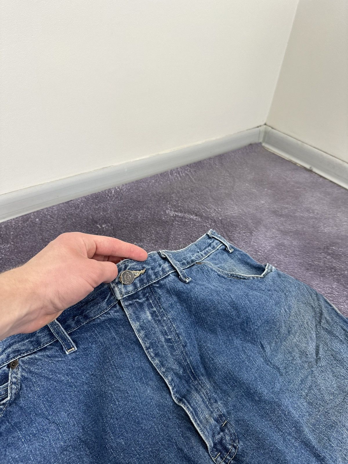 Dickies Vintage Dickies Baggy Denim Carpenter Opium USA Work Pants Size US 44 / EU 60 - 15 Thumbnail