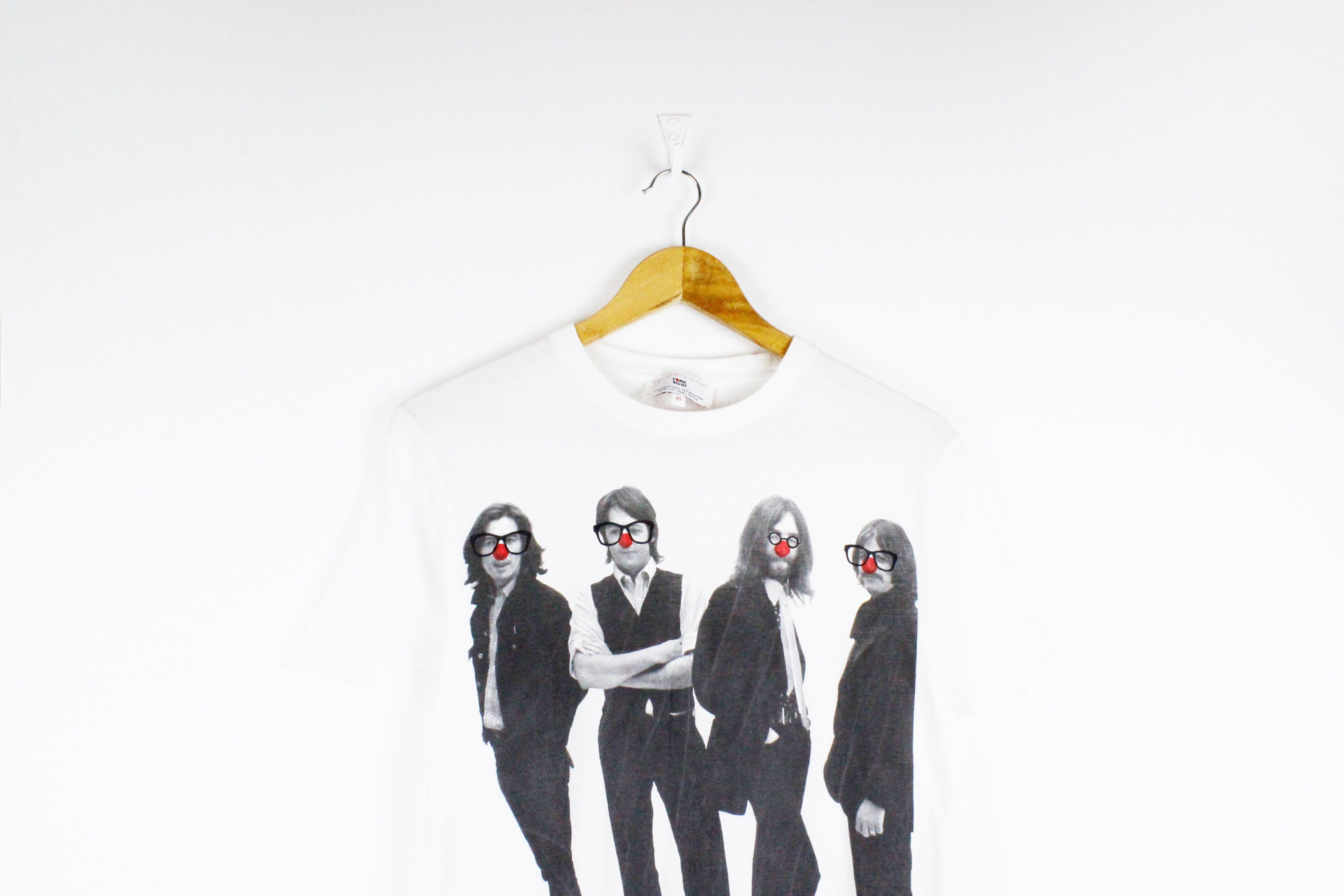 Stella McCartney Stella McCartney The Beatles Graphic Print Crew T-shirt Size ONE SIZE - 2 Thumbnail