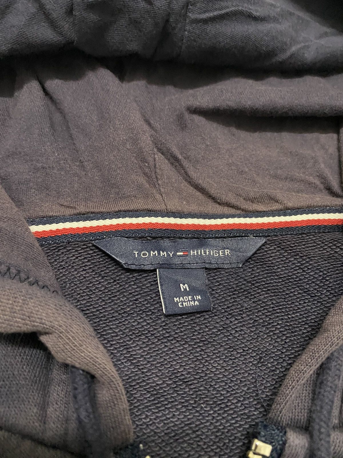 Tommy Hilfiger Navy Blue M Zip Up Tommy Hilfiger Hoodie Size US M / EU 48-50 / 2 - 6 Thumbnail