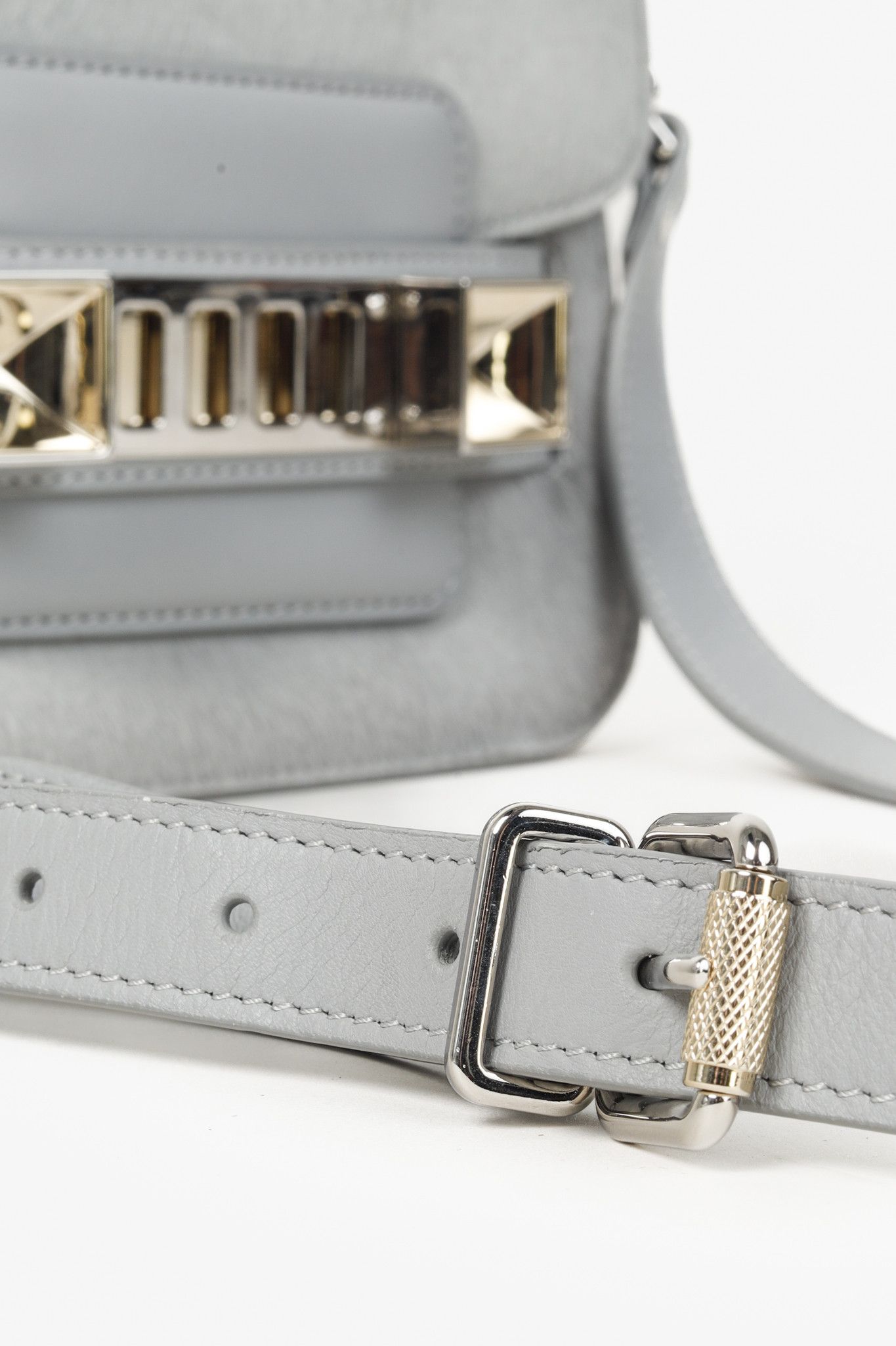 Proenza Schouler Proenza Schouler Icy Pearl Calf Hair PS11 Mini Shoulder Bag Size ONE SIZE - 8 Thumbnail