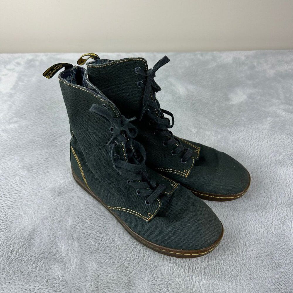 Dr. Martens Dr Martens Green Ankle Boots Women's Size 9 US Size US 9 / IT 39 - 7 Thumbnail