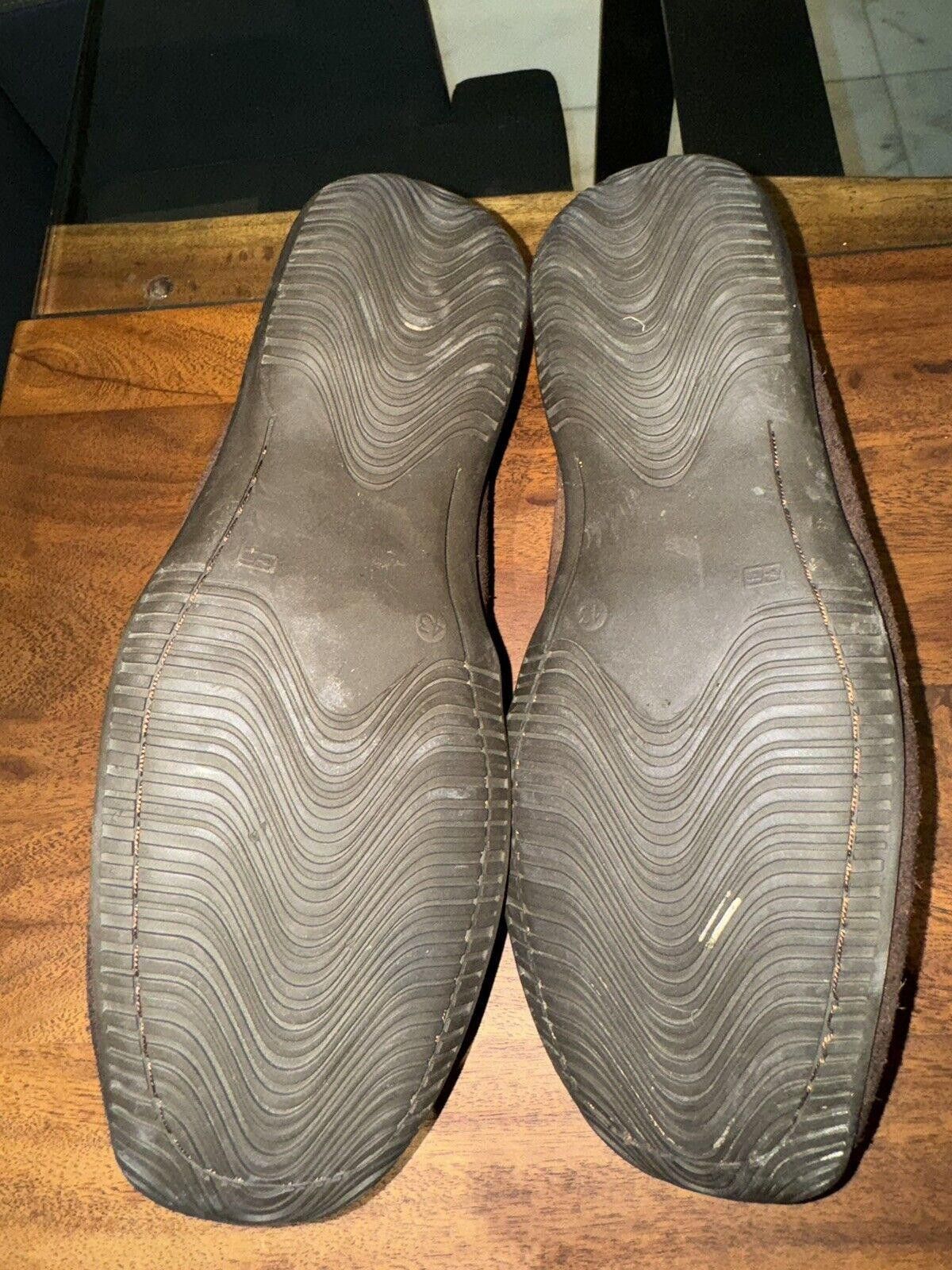 Designer Mens Bosi Brown Suede Loafers Size 43 US 10 Size US 10 / EU 43 - 4 Thumbnail