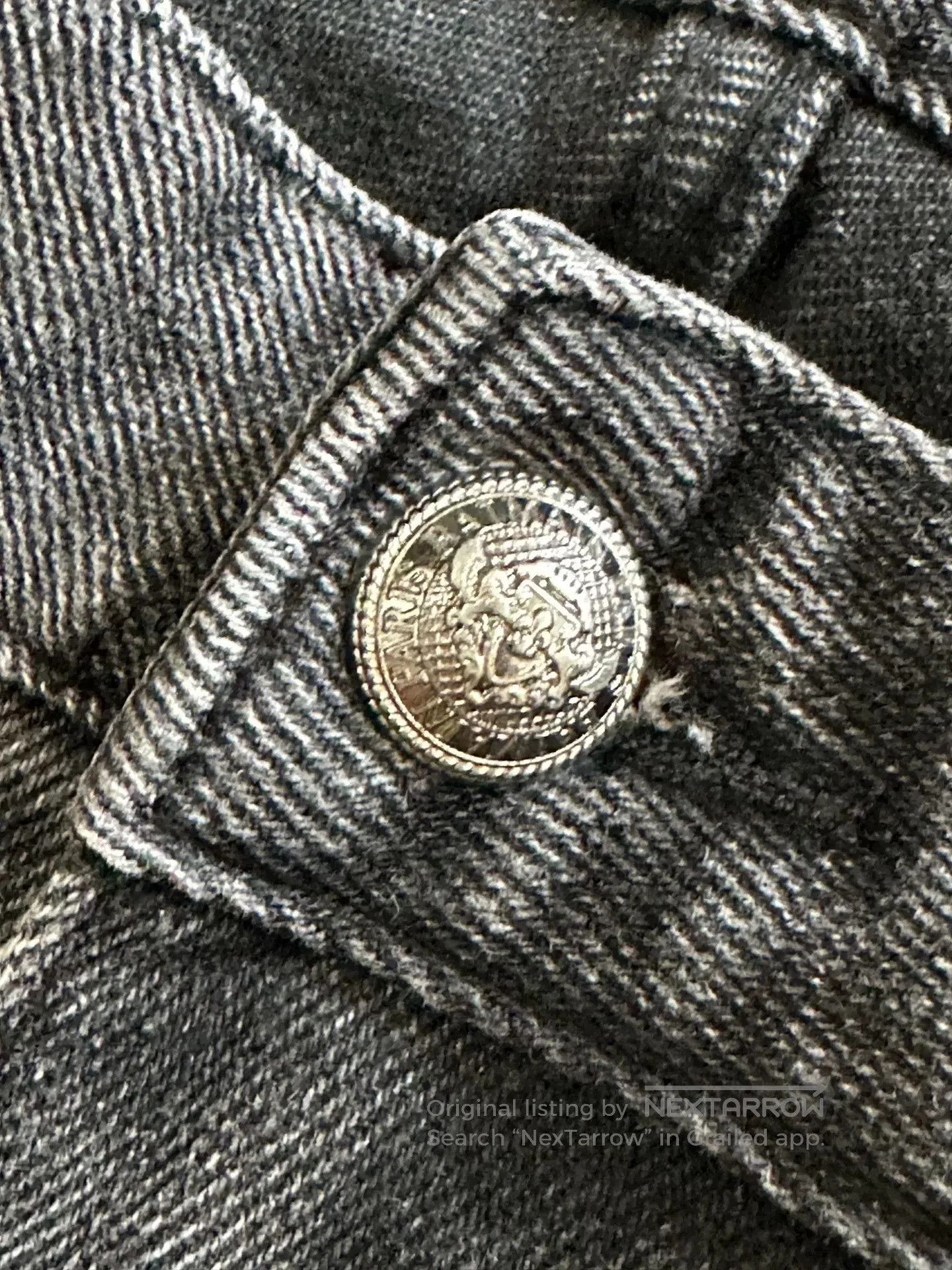 Balmain Balmain Men's Classic Gray Jeans. Size US 34 / EU 50 - 5 Thumbnail