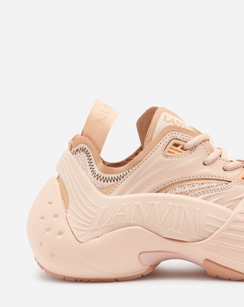 Lanvin o1y0326 Low-Top Sneakers in Beige Size US 6 / IT 36 - 2 Thumbnail