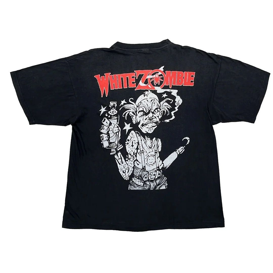 Vintage Rob Zombie White Zombie 1998 90s Vintage Band Tour T-Shirt ...