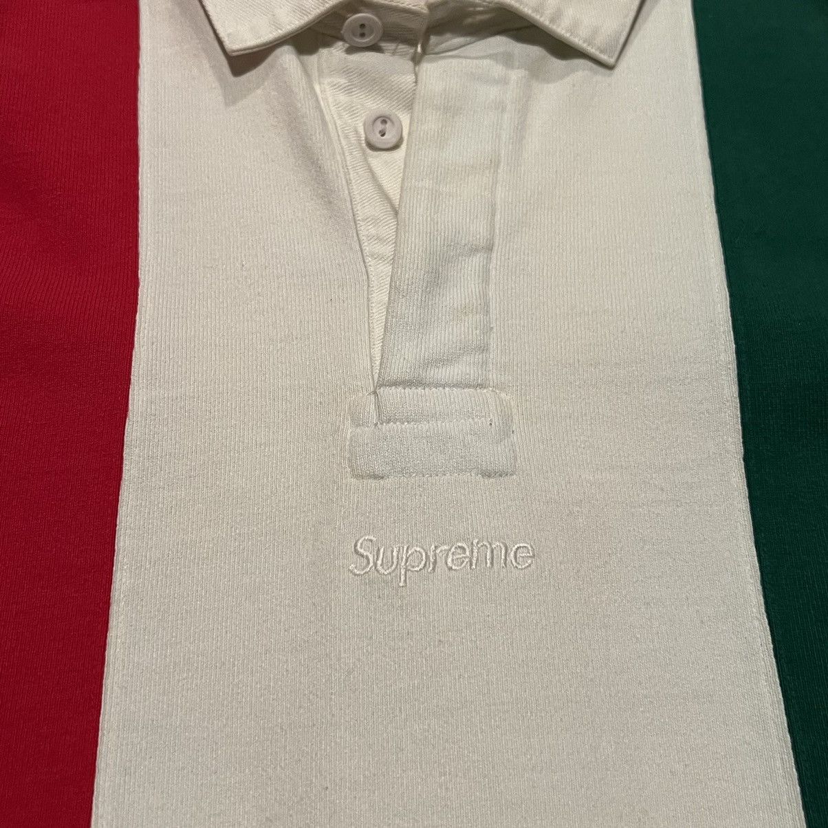 Supreme Supreme Split Box Logo Rugby Top Size US L / EU 52-54 / 3 - 7 Thumbnail