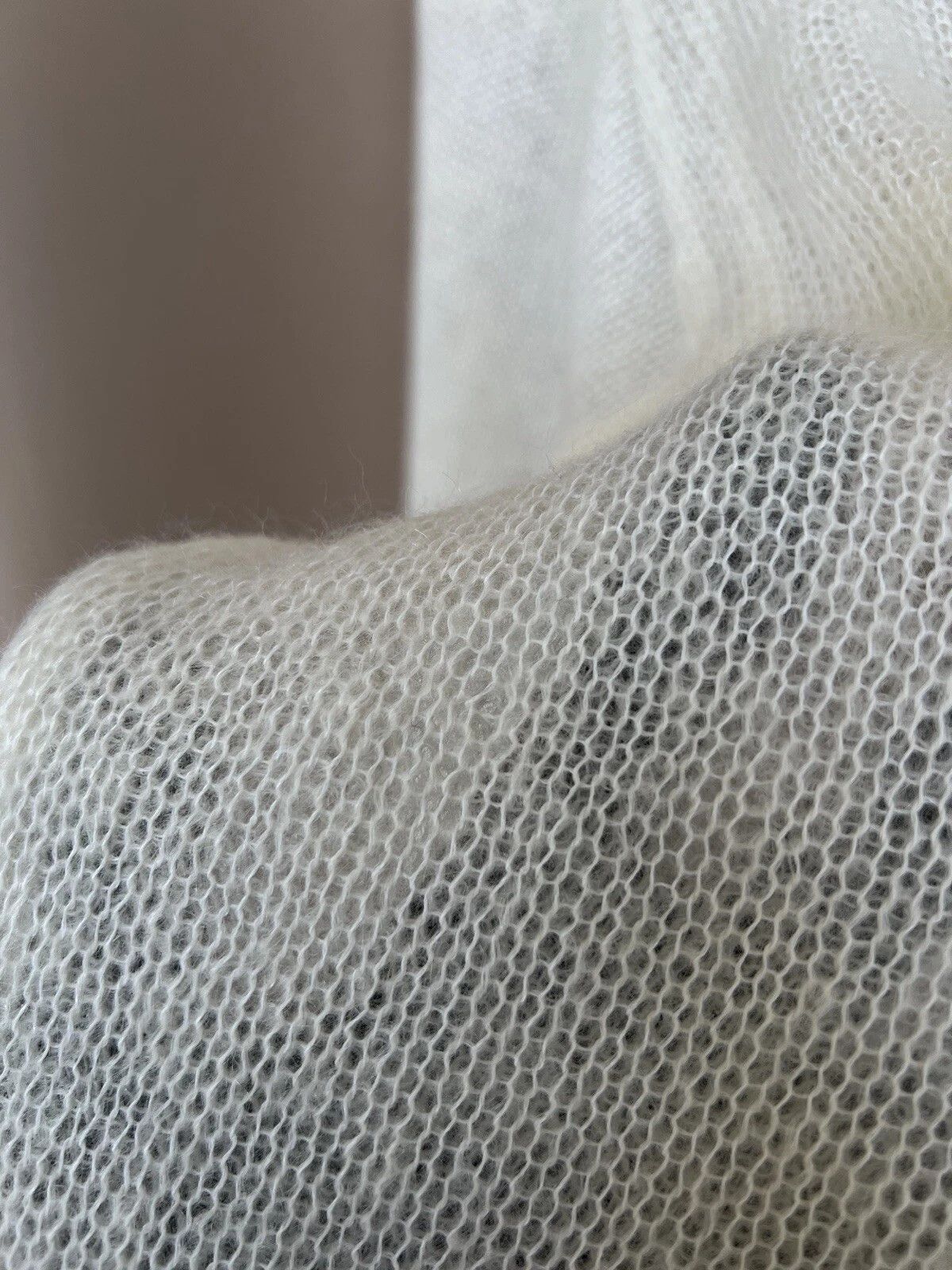 Y's for Men Y`s by Yohji Yamamoto Mesh Archive Wool Sweater Size 2 or M Size US M / EU 48-50 / 2 - 12 Thumbnail