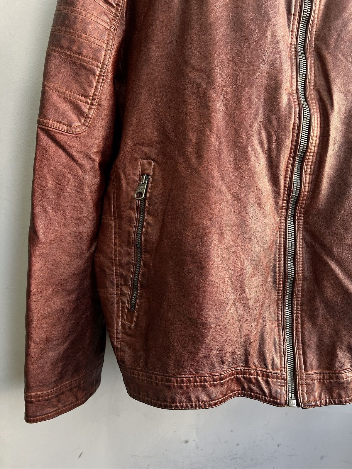 14th Addiction Racing zipper moto jacket 14th addiction style y2k Size US XL / EU 56 / 4 - 6 Thumbnail