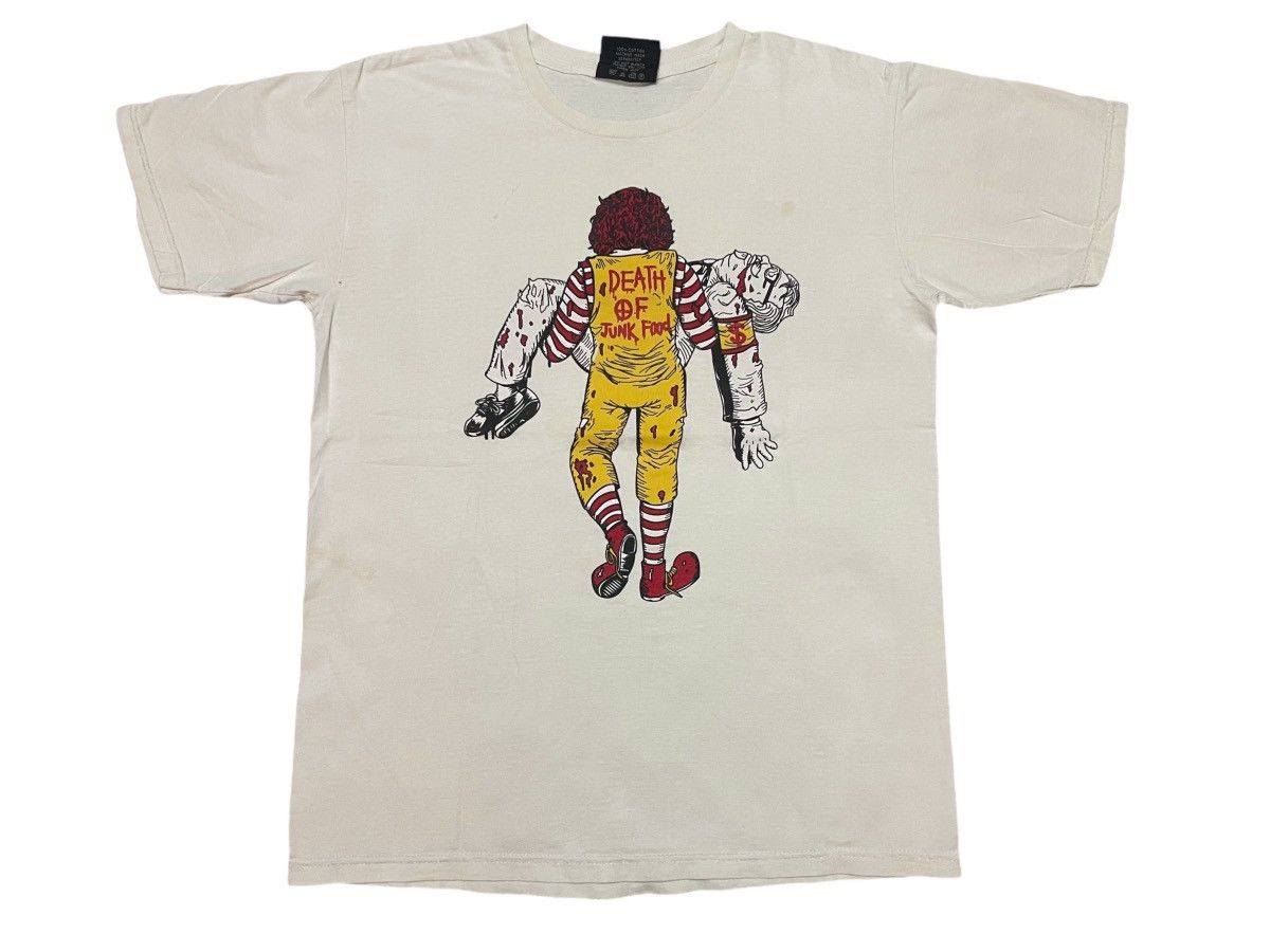 Japanese Brand 90s RONALD MCDONALD PARODY SHIRT RARE DESIGN Size US M / EU 48-50 / 2 - 2 Thumbnail