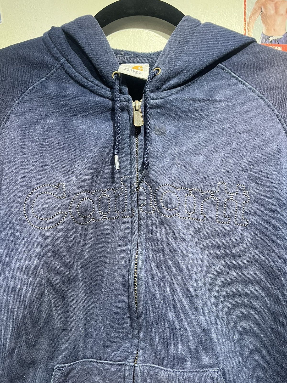 Carhartt × Carhartt Wip × Vintage Vintage Y2k Carhartt zip up hoodie Size M / US 6-8 / IT 42-44 - 5 Thumbnail