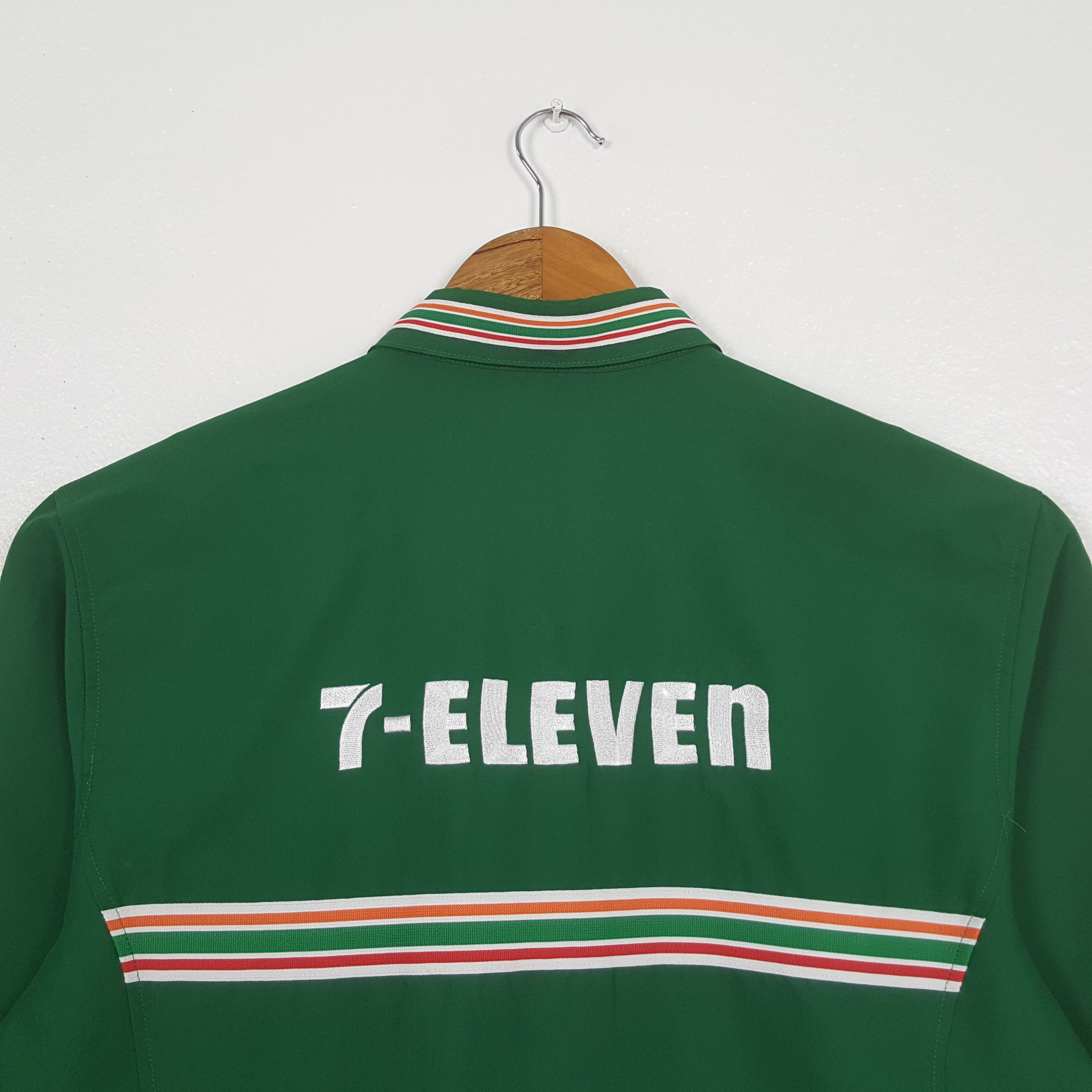 Japanese Brand Vintage 7 Eleven Japan Uniform Shirt Jacket C319N51 Size US L / EU 52-54 / 3 - 2 Thumbnail