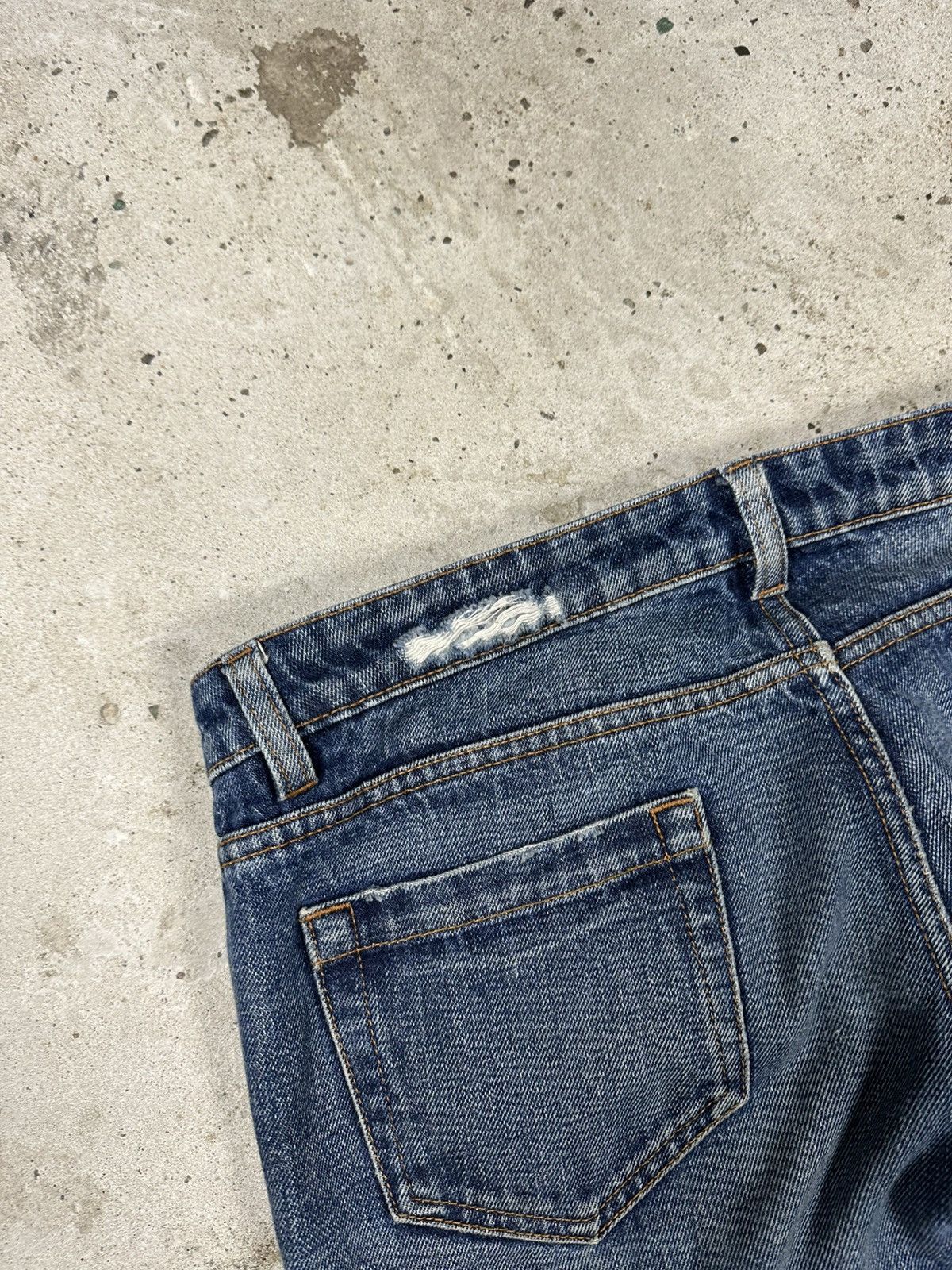 Prada Prada Straight Fit Tab Blue Denim Pants Jeans Size US 30 / EU 46 - 21 Thumbnail