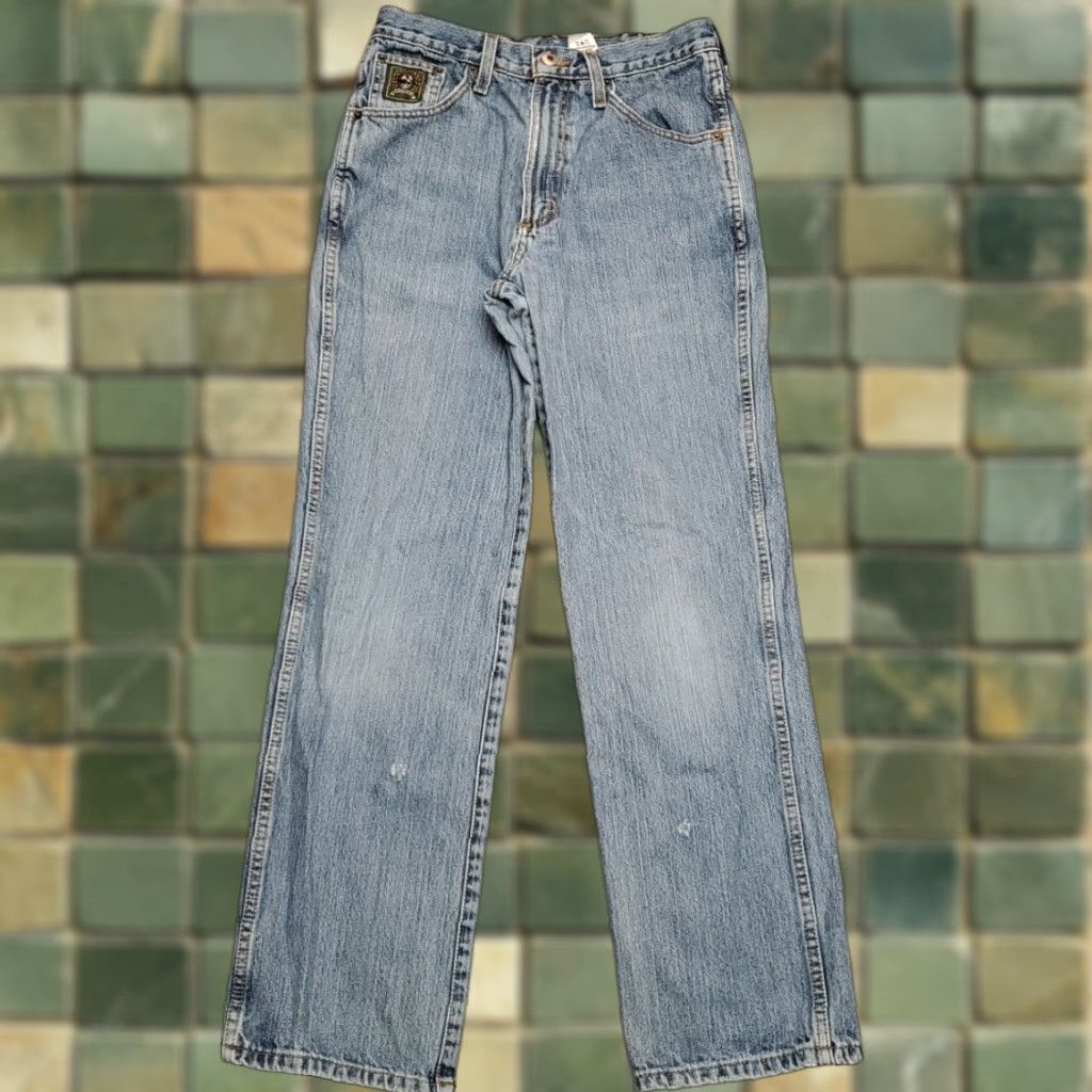 Cinch Jeans Men 29x30 Blue Denim Green Label Western Cowboy Rodeo Rocky Mountain