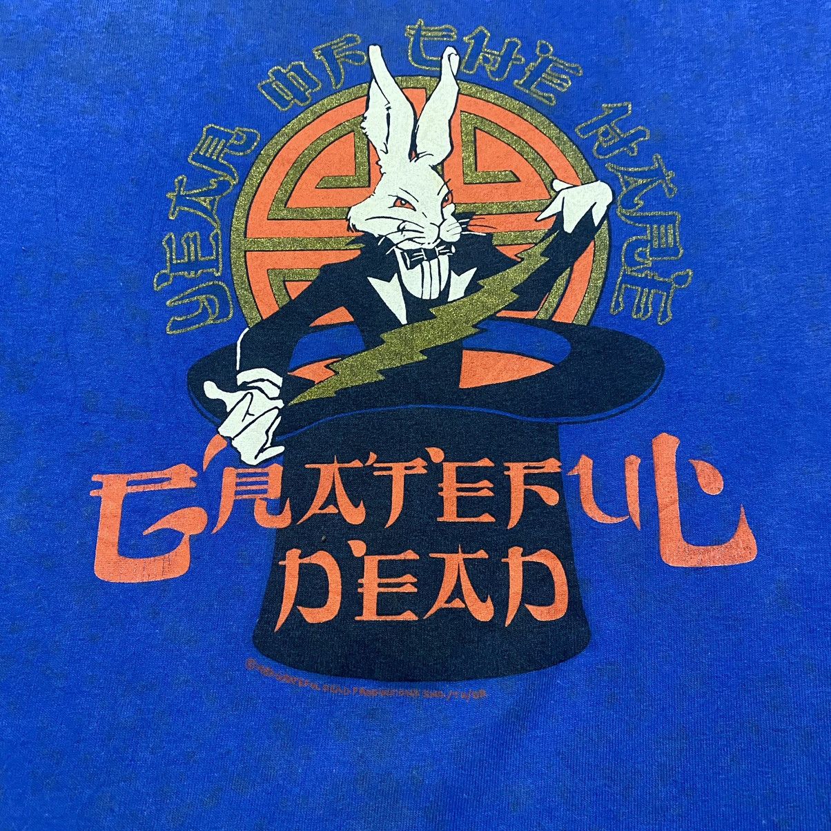 Band Tees ©️1987 Vintage Grateful Dead Tour Merch 'Year Of The Hare' Size US S / EU 44-46 / 1 - 12 Thumbnail
