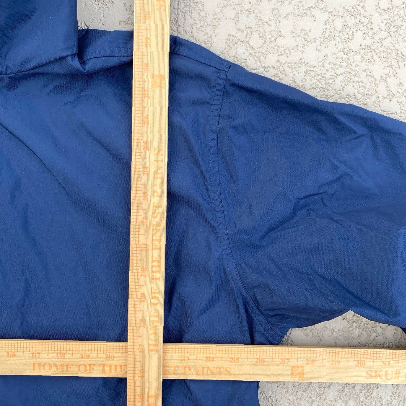 VINTAGE Nike Zip Up Windbreaker Swoosh Mens XXLarge Blue VTG