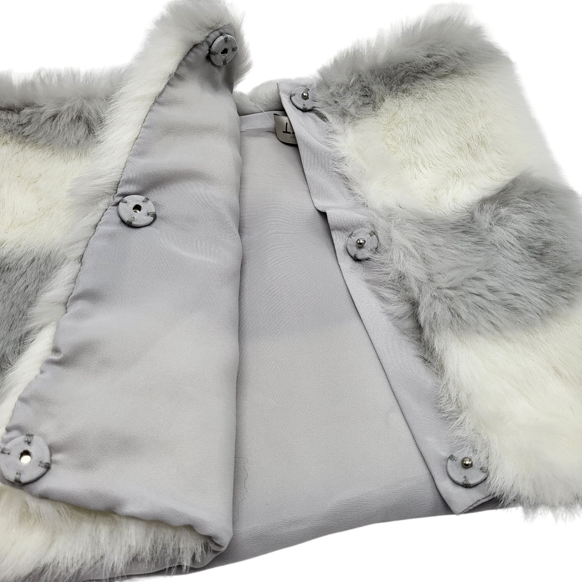 Ann Taylor Ann Taylor Loft Infinity Scarf Muffler Faux Fur Silk Lined G Size ONE SIZE - 2 Thumbnail