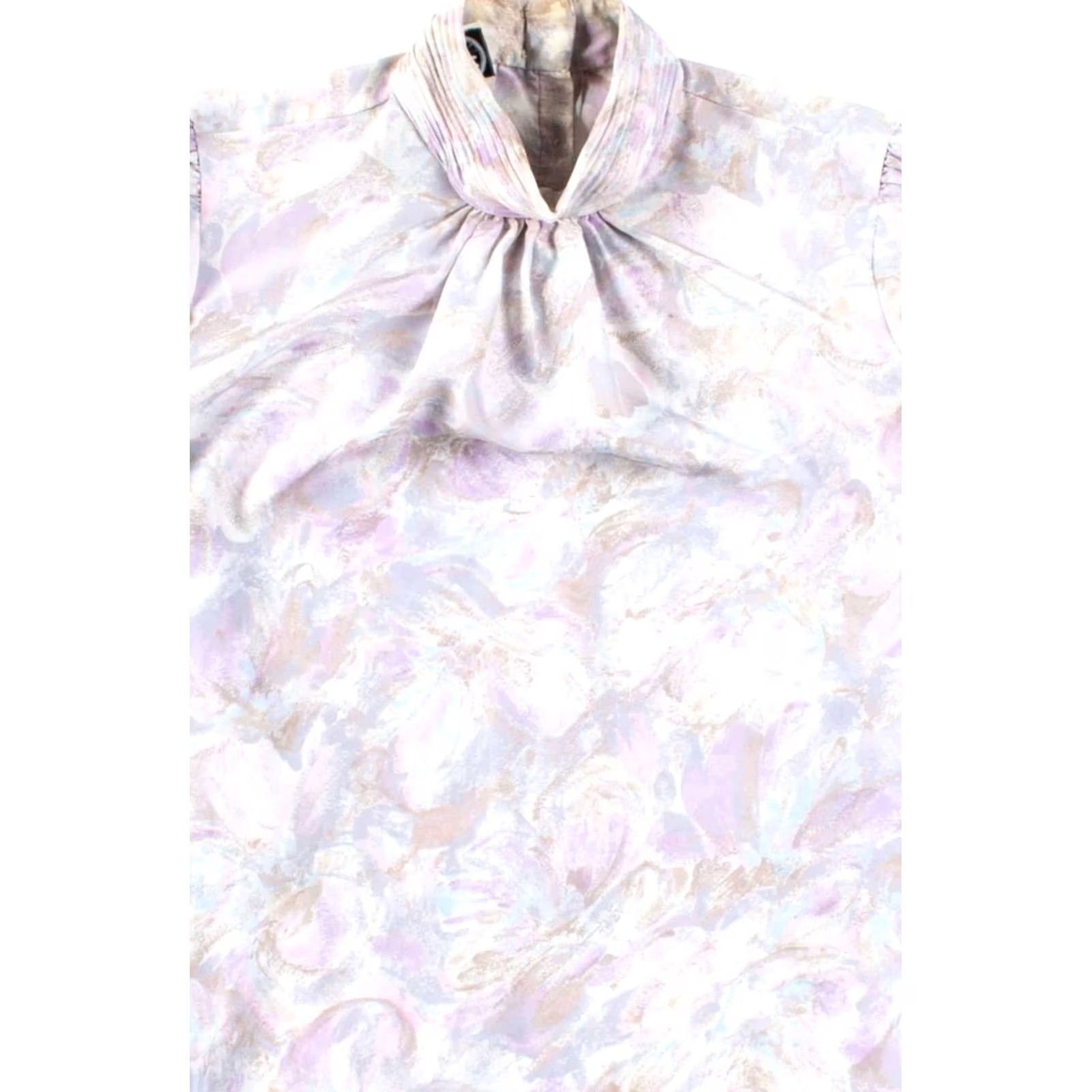 Vintage Los Angeles Top Company Floral Pastel Blouse Small Size S / US 4 / IT 40 - 2 Thumbnail