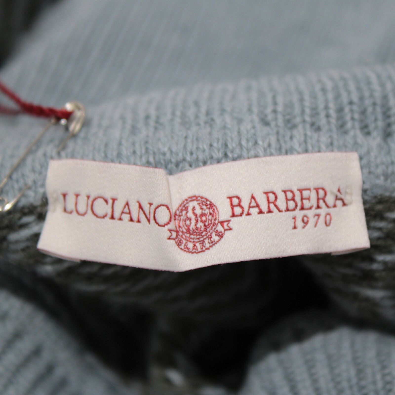 Luciano Barbera Luciano Barbera Sweater Size US XL in Blue Size US XL / EU 56 / 4 - 7 Thumbnail