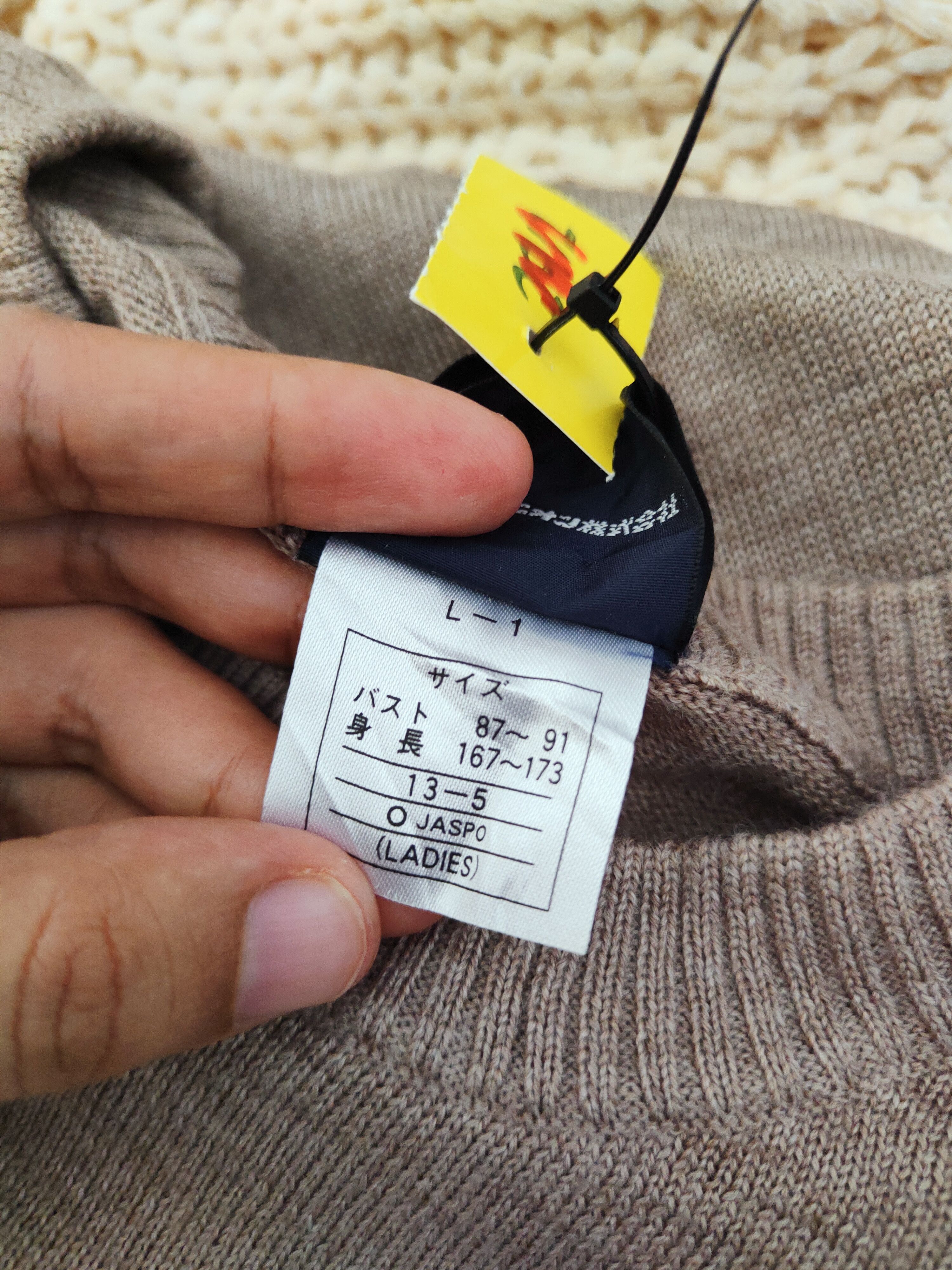 Japanese Brand Wilson Brown Knitwear Sweatshirts #W150 Size M / US 6-8 / IT 42-44 - 14 Thumbnail