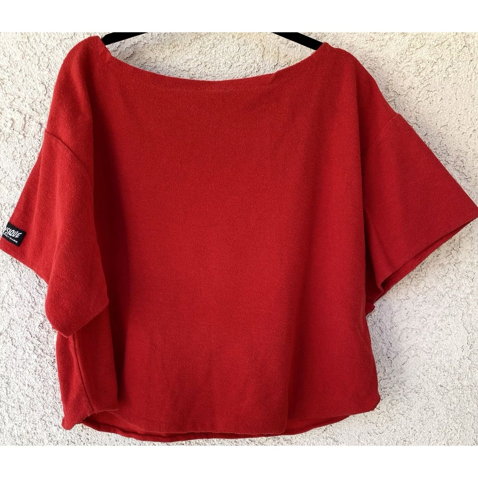 Vintage VINTAGE Physique Bodywear Red Terry Gym Top Unisex Adult Shirt Short Sleeve One Size 80s Theme Size US M / EU 48-50 / 2 - 6 Thumbnail