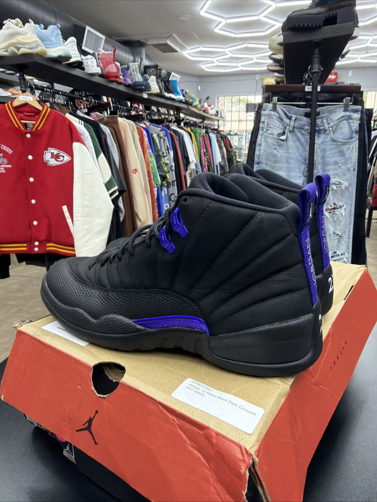 Jordan Brand Size 10.5 - Air Jordan 12 Retro Dark Concord Used OG All Size US 10.5 / EU 43-44 - 19 Thumbnail