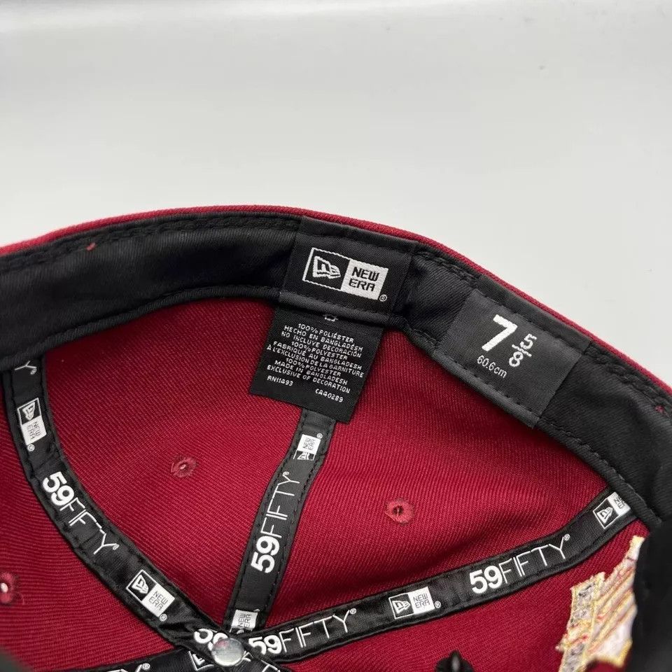 New Era New Era Logo Hat Men 7 5/8 Retro 100 Anniversary Fitted Cap Size ONE SIZE - 4 Thumbnail