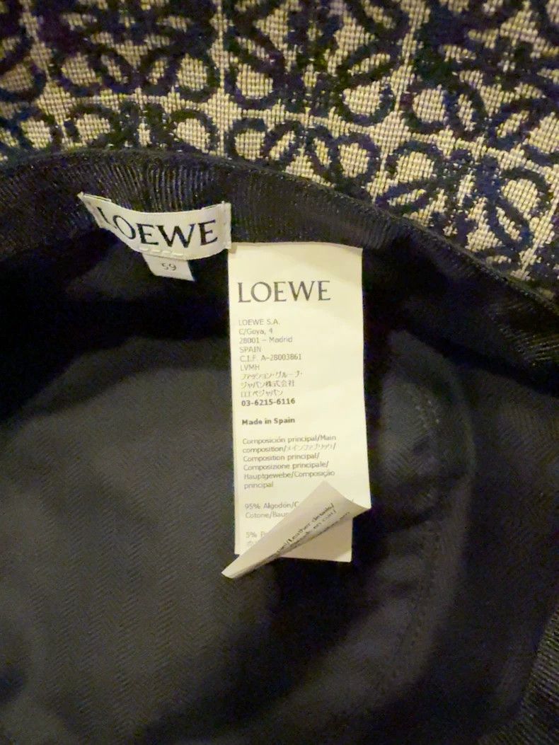 Loewe LOEWE size 59 Embroidered Fisherman Hat Size ONE SIZE - 2 Thumbnail