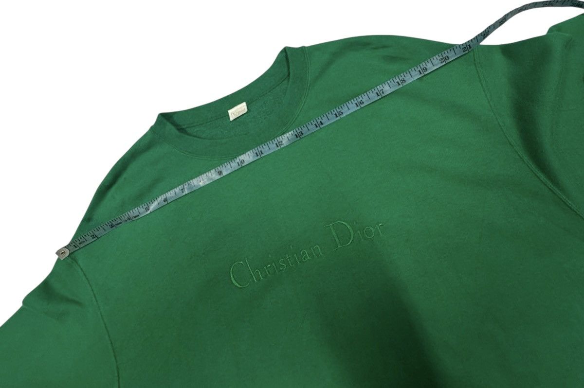 Dior Authentic🔥Christian Dior Embroidery Spellout Pullover Size US S / EU 44-46 / 1 - 17 Thumbnail