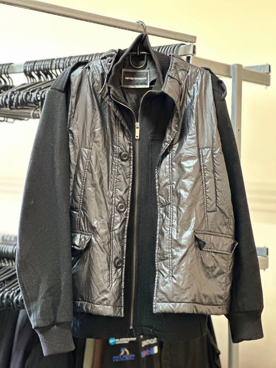 Emporio Armani Emporio Armani JACKET + vest WOOL COAT blazer nylon puffer Size US M / EU 48-50 / 2 - 4 Thumbnail