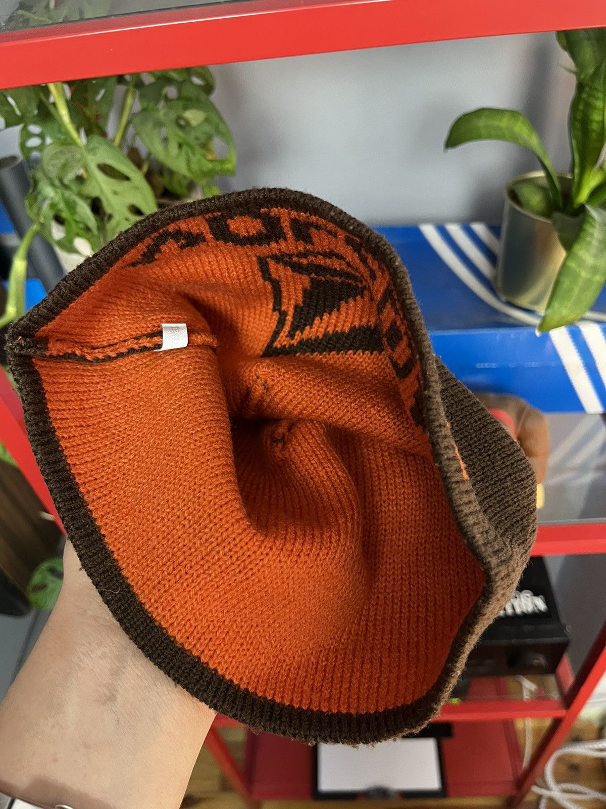 Vintage × Volcom Vintage y2k Volcom big logo print beanie Size ONE SIZE - 4 Thumbnail
