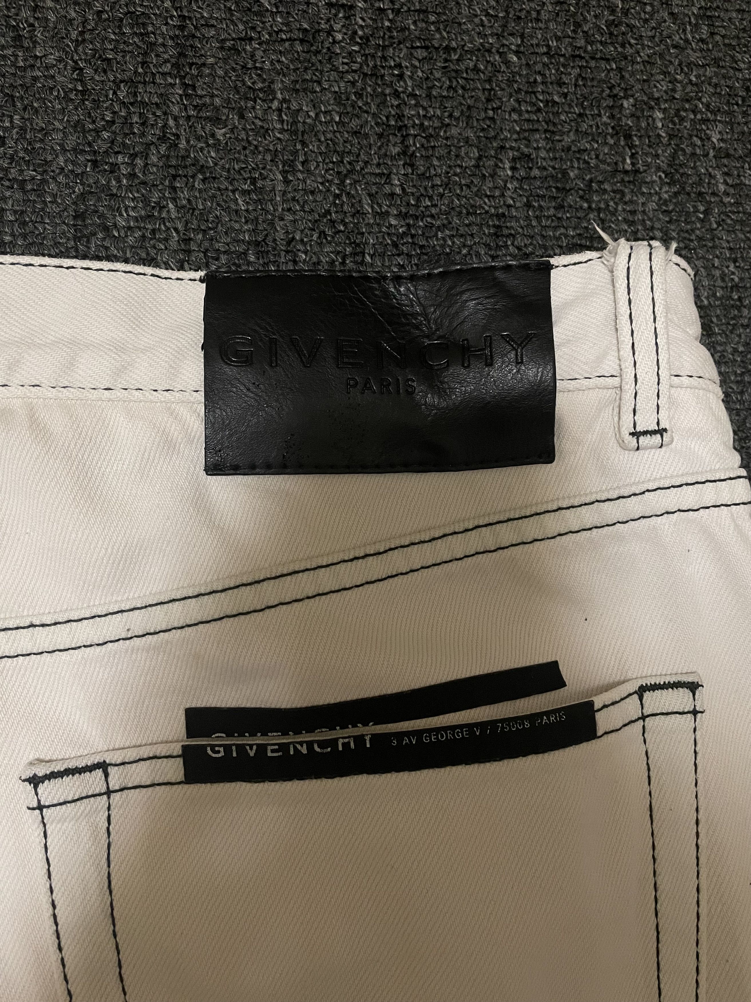 Givenchy Givenchy white tie-dye jeans oversize size 34 Size US 33 - 5 Thumbnail