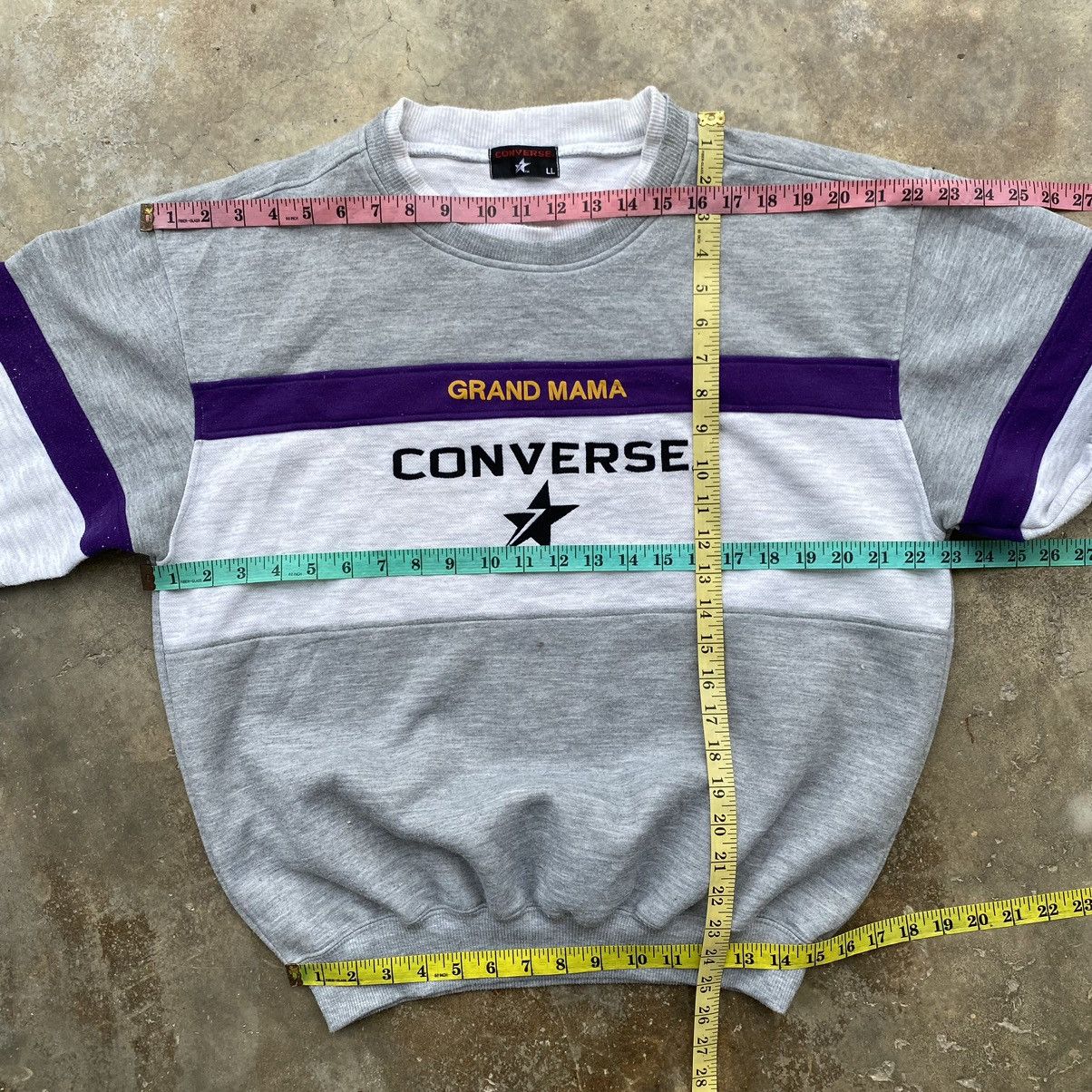 Converse 💥Converse GrandMama Big Logo Spell Out Size US L / EU 52-54 / 3 - 15 Thumbnail
