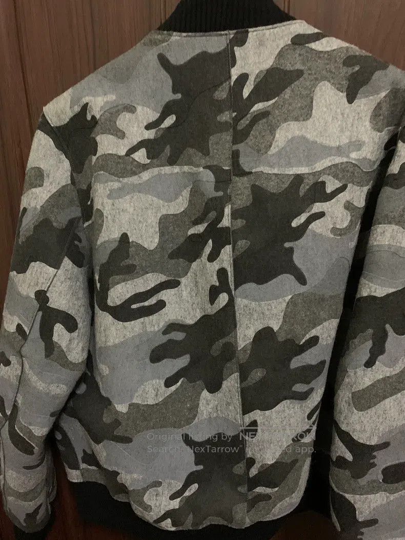 Valentino Valentino Grey camouflage wool felt jacket Size US M / EU 48-50 / 2 - 5 Thumbnail