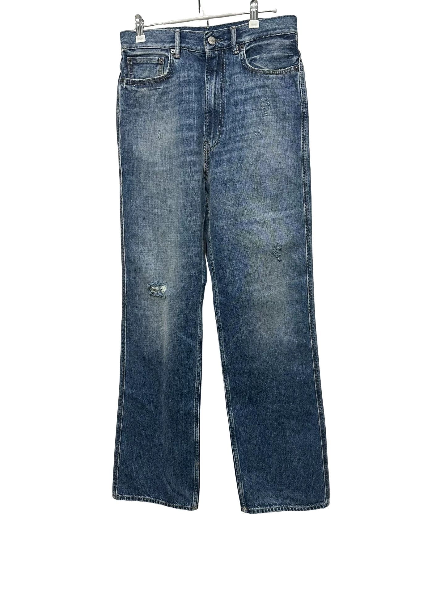 Acne Studios Acne Studios Distressed Denim Jeans 31 Size US 31 - 1 Thumbnail