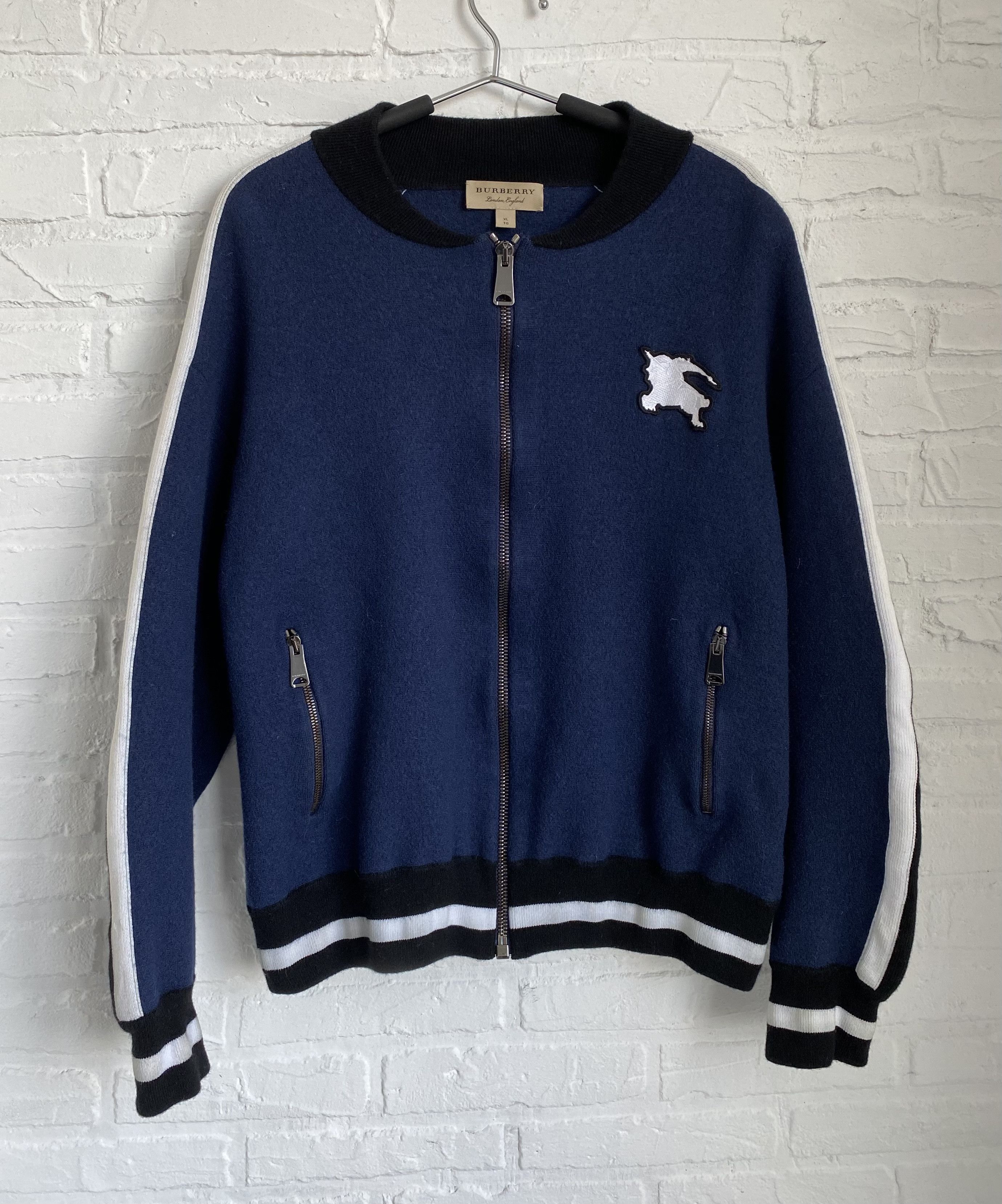 ジャケット BURBERRY Embroidered Polyester Blend Bomber Jacket Burberry Embroidered Polyester Blend Bomber Jacket | Grailed
