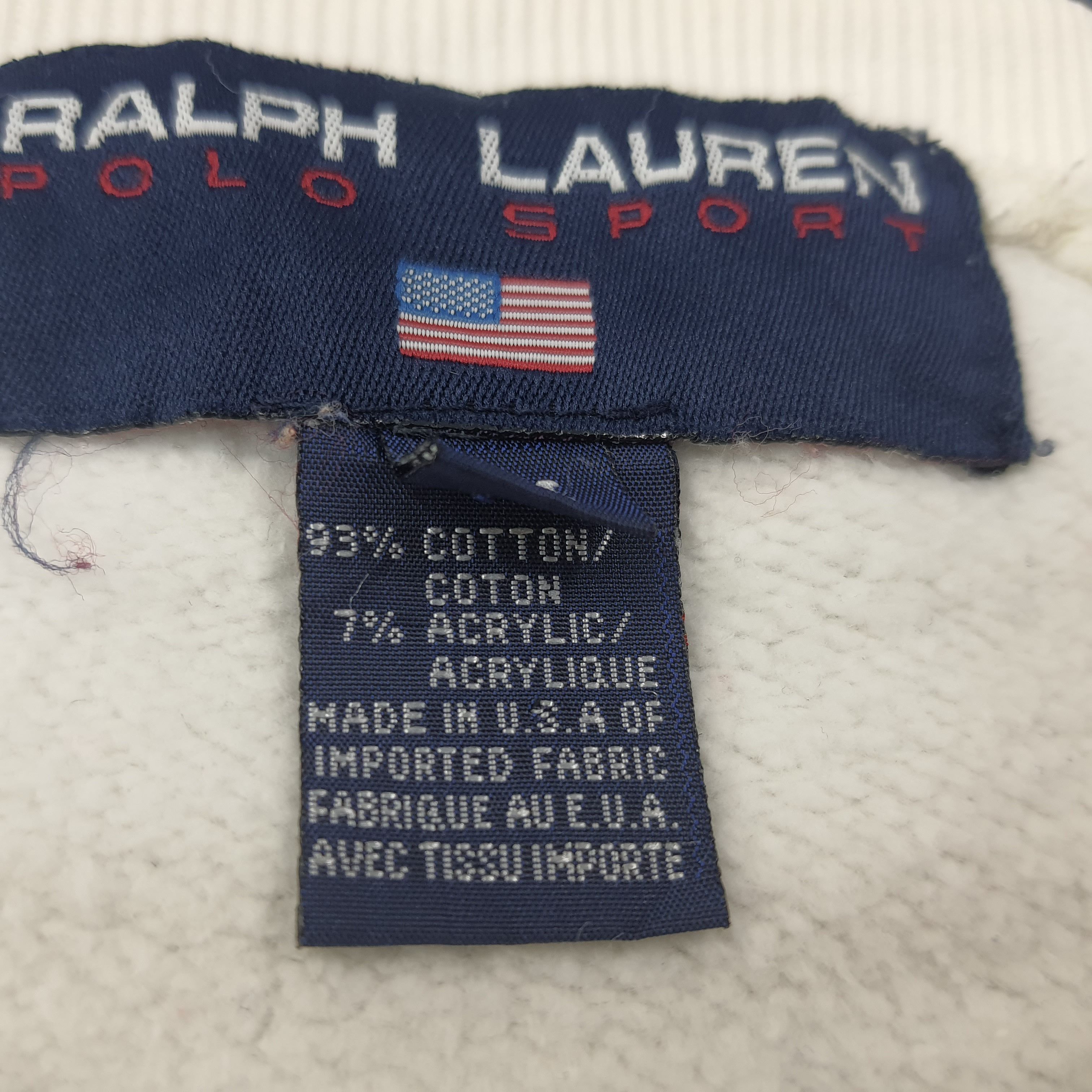 Ralph Lauren Vintage Ralph Lauren Polo Sport American Flag C263N17 Size US L / EU 52-54 / 3 - 5 Thumbnail