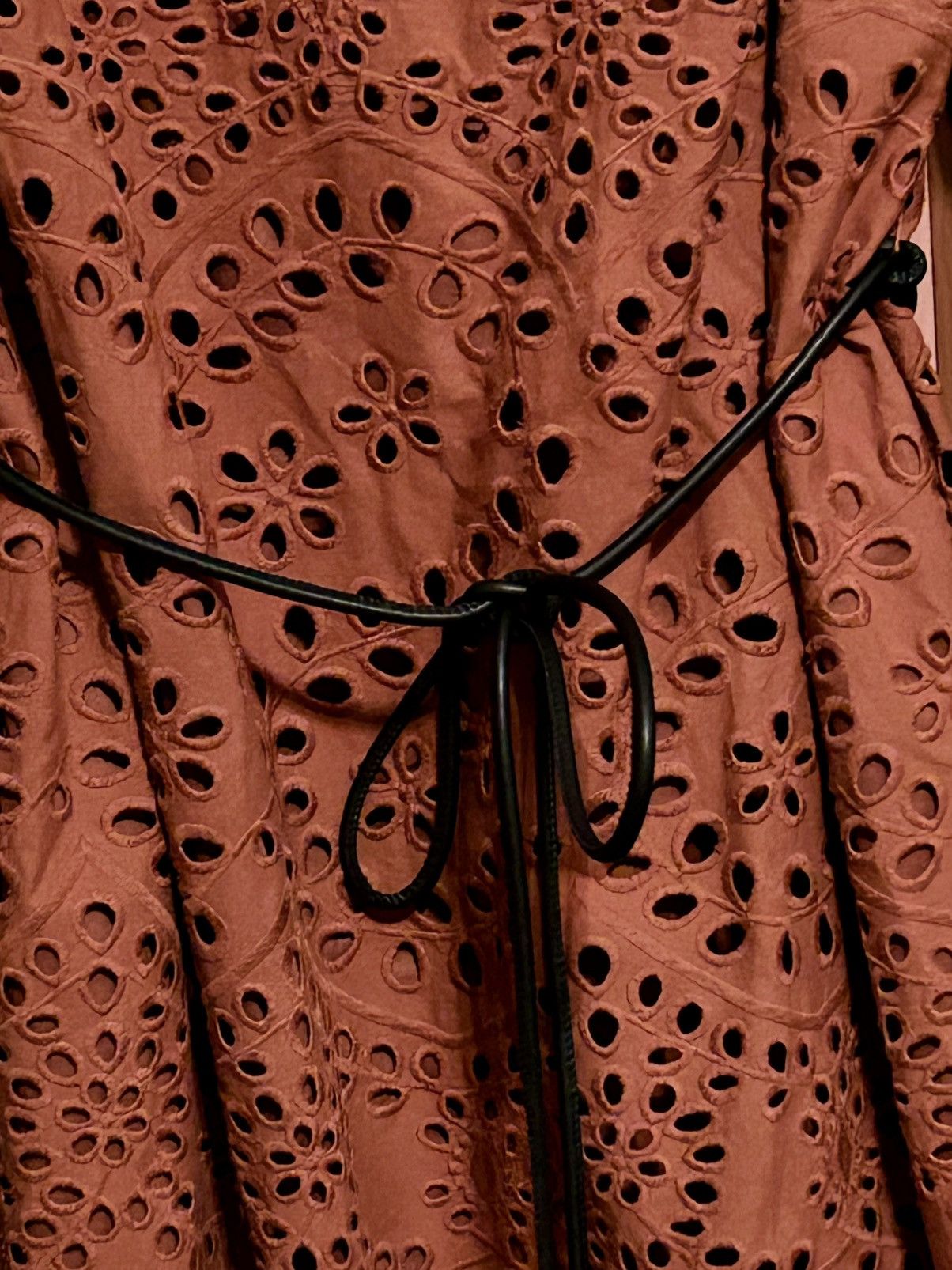 H&M Eyelet embroidered dress