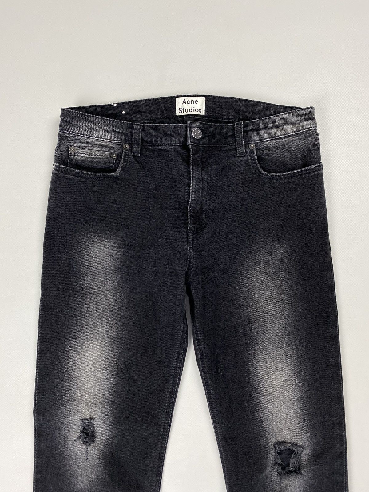 Acne Studios Acne Studios Pop Given Trash ladies distressed denim jeans Size 34" / US 12 / IT 48 - 5 Thumbnail