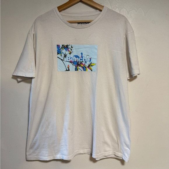 Bench Bench Graphic Floral Logo T-Shirt White XL Size US XL / EU 56 / 4 - 2 Thumbnail