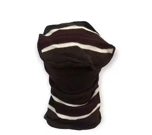 Japanese Brand Japanese Brand Ace Balaclava Stripe Design Beanie Hat Size ONE SIZE - 3 Thumbnail