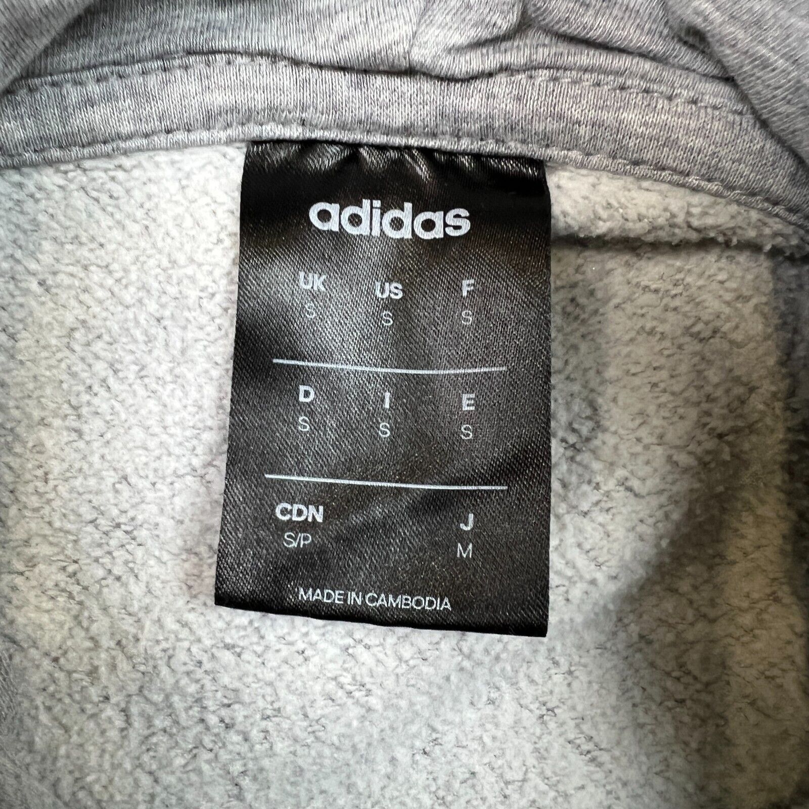 Adidas × Vintage Adidas Hoodie Small 3 Stripes Spell Out Pullover Hooded Size US S / EU 44-46 / 1 - 6 Thumbnail
