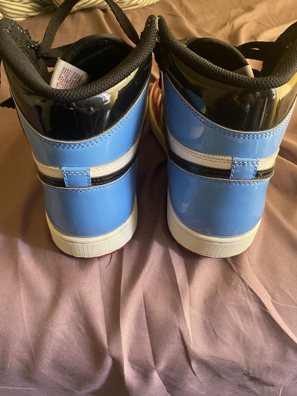 Jordan Brand Air Jordan 1 Retro High OG “Fearless” Size US 10.5 / EU 43-44 - 4 Thumbnail