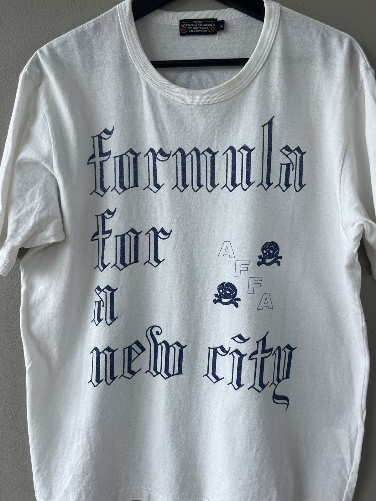 A.F.F.A. × Undercover AW07 “Formula for a New City” Tee Size US L / EU 52-54 / 3 - 2 Thumbnail